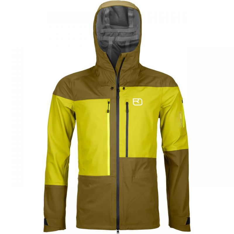 Freeride jas Ortovox 3l Guardian Shell Jacket (Green Moss) man
