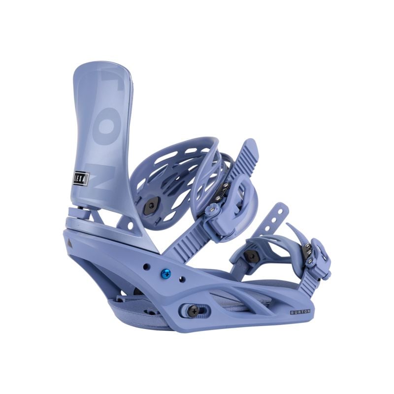 Women's Lexa Re:flex Snowboard Bindings Slate Blue/logo