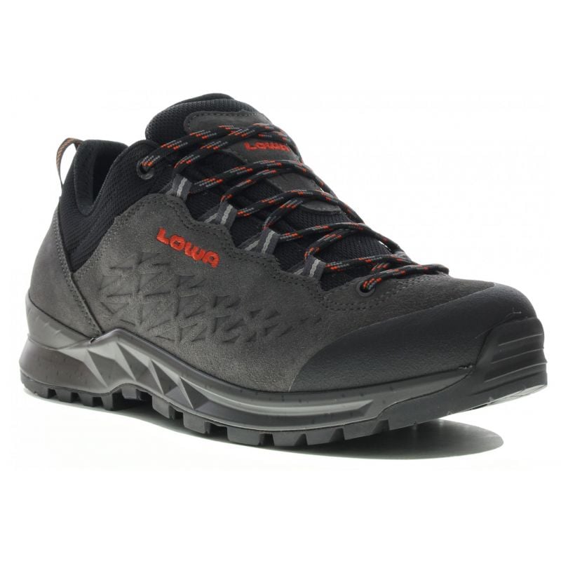 Schoenen Lowa Explorer Low (Antraciet/Flame)