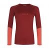 Technisch T-shirt AYAQ Mefonna Merino Long Sleeve (Red Sienna) Dames