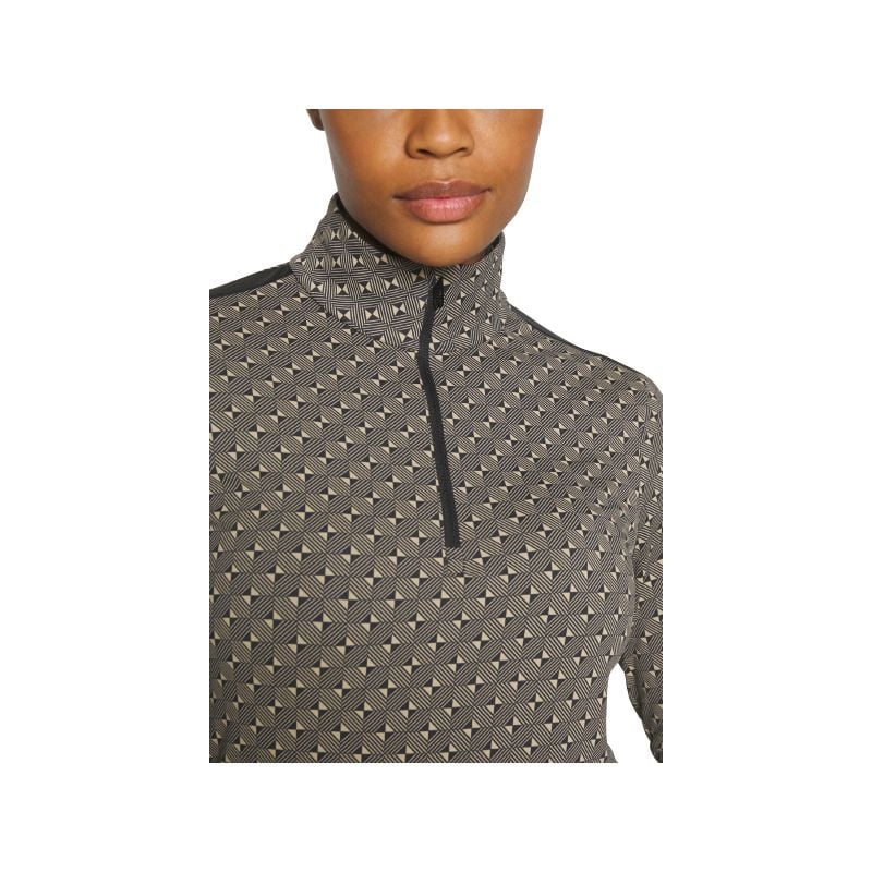Trøje CMP Woman Printed Sweat (Sesamo)