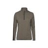 Woman Printed Sweat Cmp BLACK BLUE