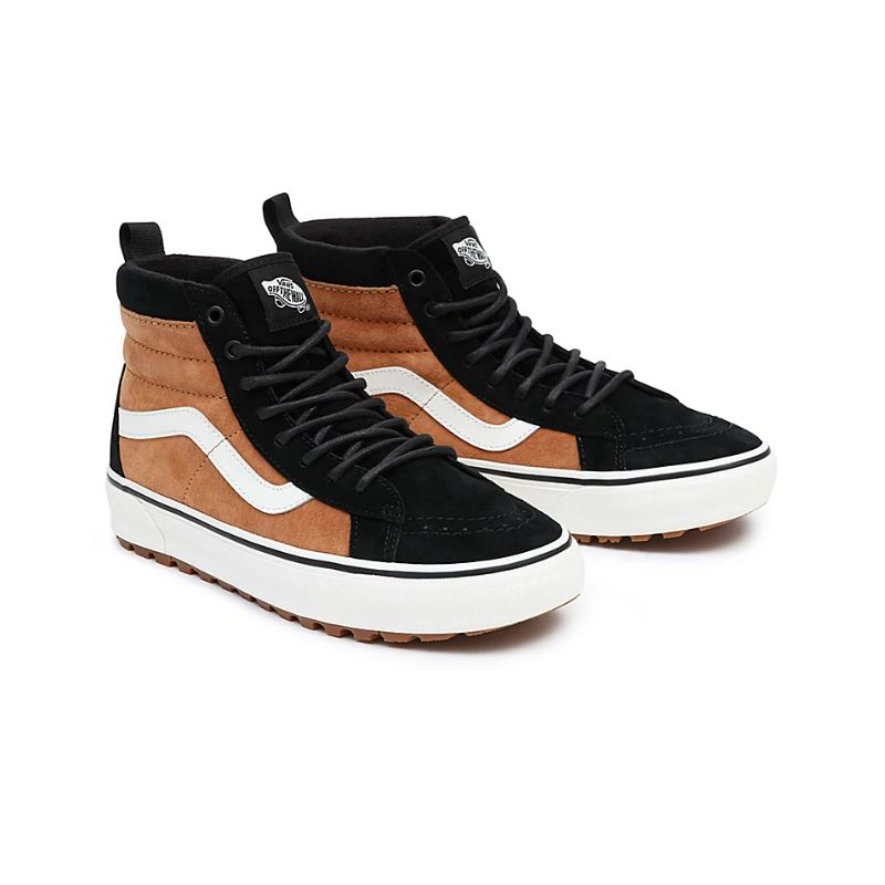 Chaussures Vans Ua Sk8-hi Mte-1 (Black/brown/white)