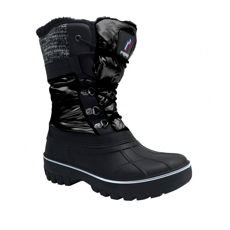 Bottes après-ski Frendo Star (Noir) Femme