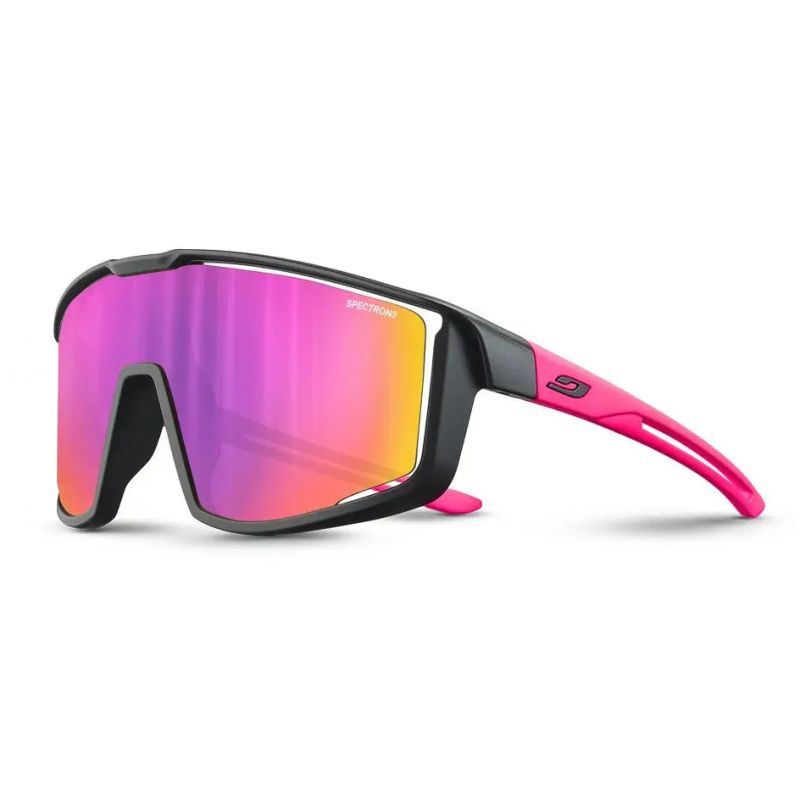 Solbriller for barn Julbo Fury S (Black/Pink - Cat 3)