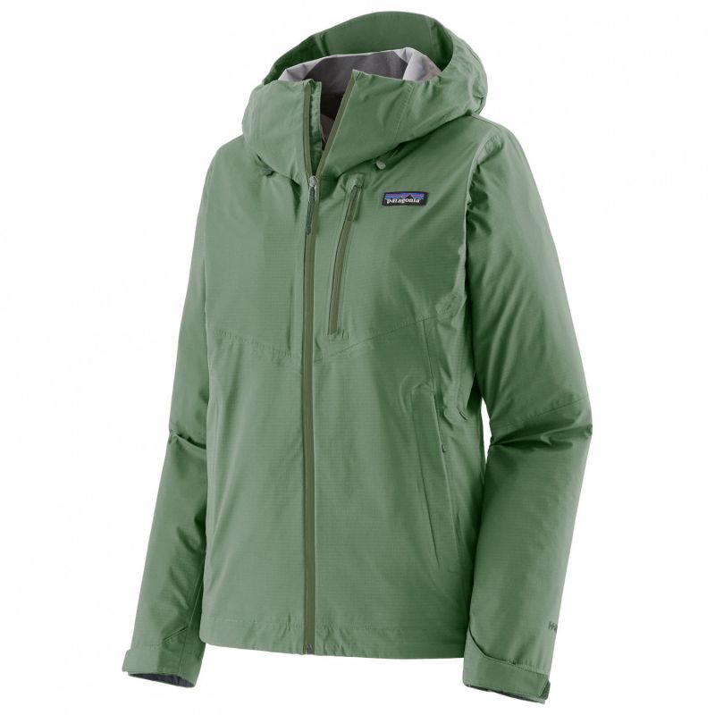 Vanntett jakke for kvinner Patagonia Granite Crest (Sedge Green)