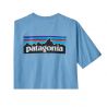 T-shirt Patagonia P-6 Logo Responsibili-tee (Lago Blue) man