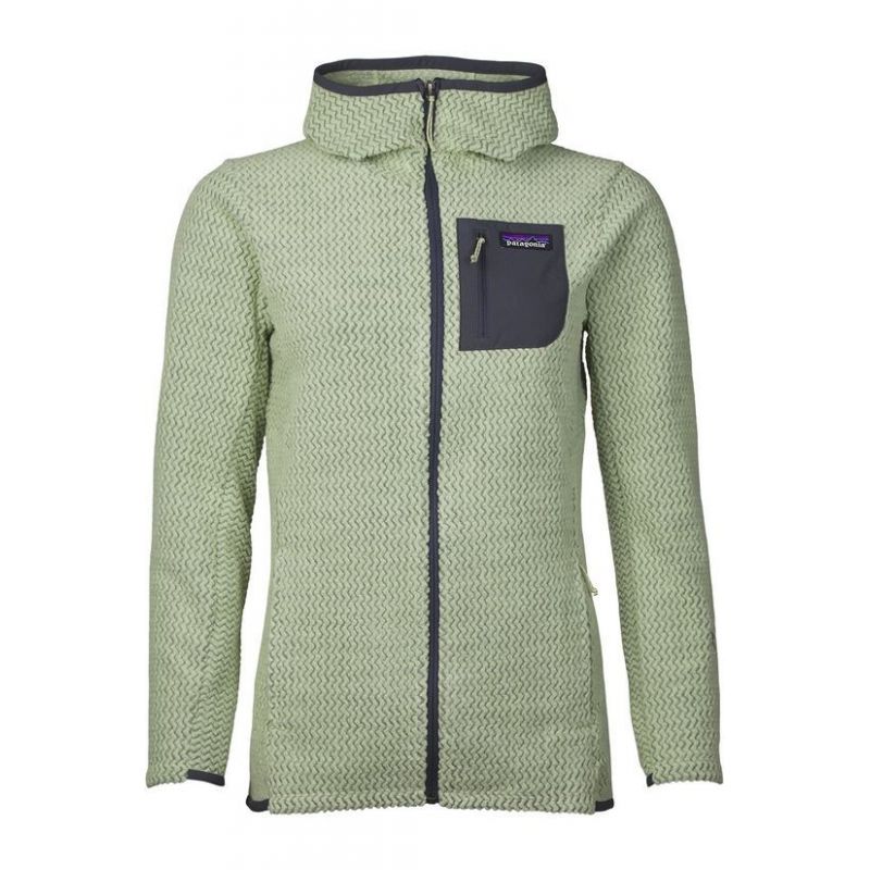 Fleece Patagonia R1 Air Full-zip Hoody (Salvia Green) Women