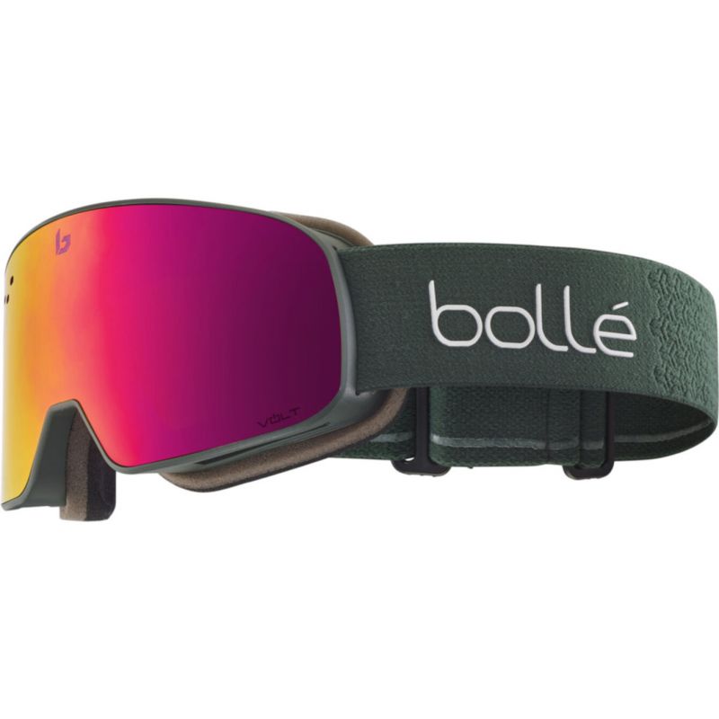 Skimask Bollé Nevada Small (Forest Matte - Volt Ruby - Cat 2)