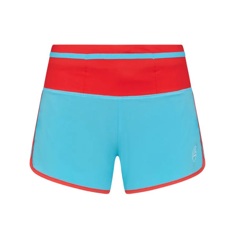 Løpeshorts La Sportiva Vector shorts for kvinner (Malibu Blue/Hibiscus)