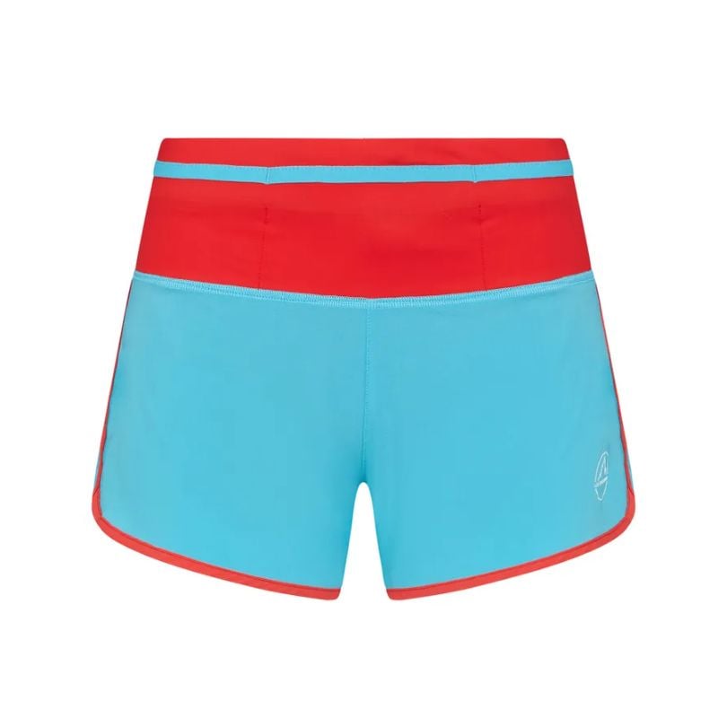 Trailrunning Shorts La Sportiva Vector Short (Malibu Blue/Hibiscus) Women