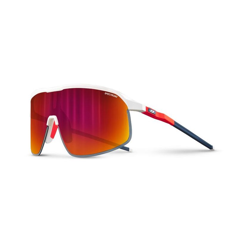 Lunettes de soleil Julbo Density (Blanc-orang-bl/sp3mlrg)