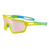 S Track Vision Translucent Neon Yellow Blue - Zone Vario Rose Silver Cebe