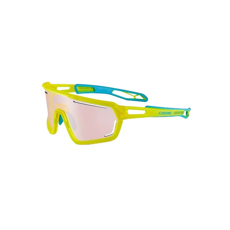 Lunettes Cébé S'Track Vision (Neon Yellow Blue - cat 1 à 3)