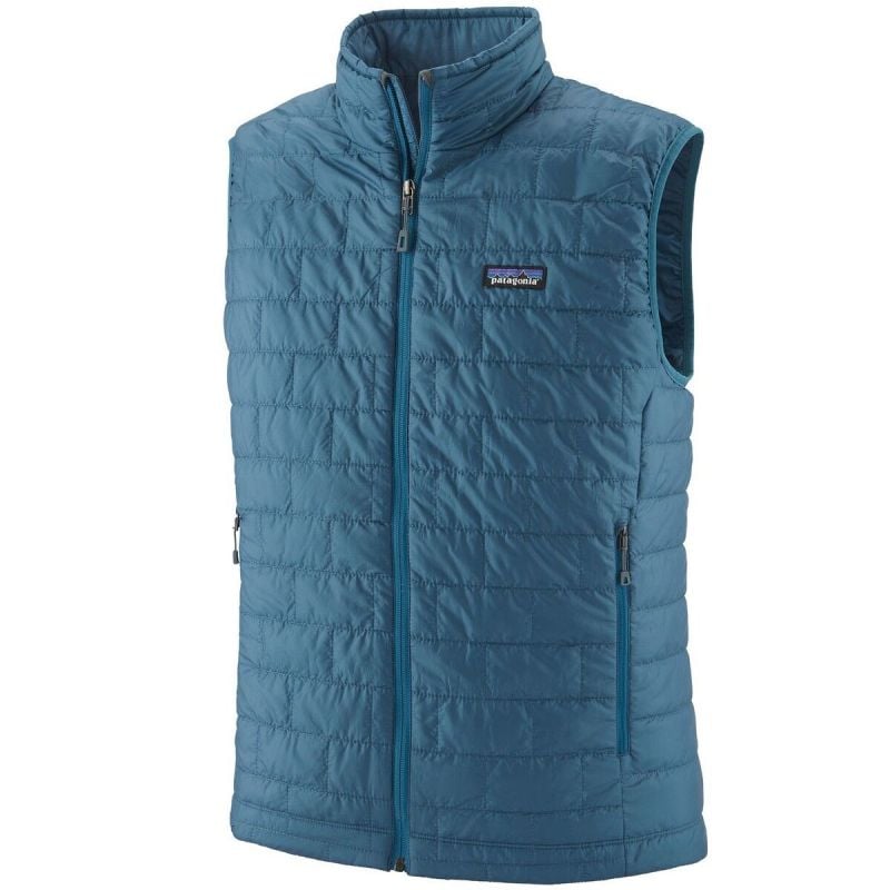 Chaqueta de plumón sin mangas para hombre Patagonia Nano Puff Vest (Wavy Blue)