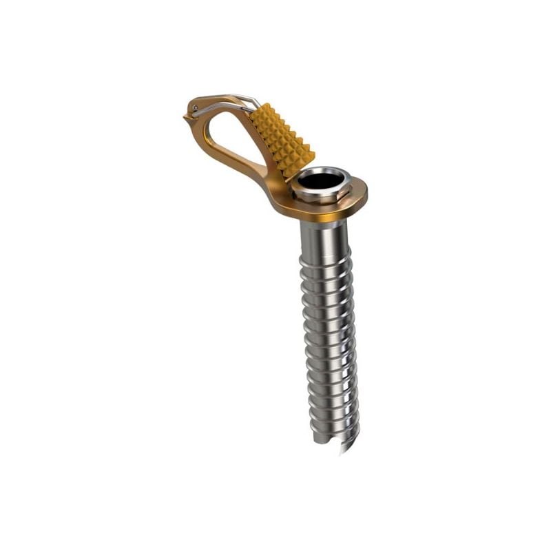 Broche à glace BLUE ICE Aero Ice Screw 13 cm (Jaune)