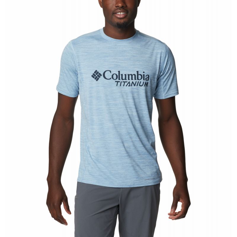 T-shirt Columbia Titan Pass™ (Jet stream) homme