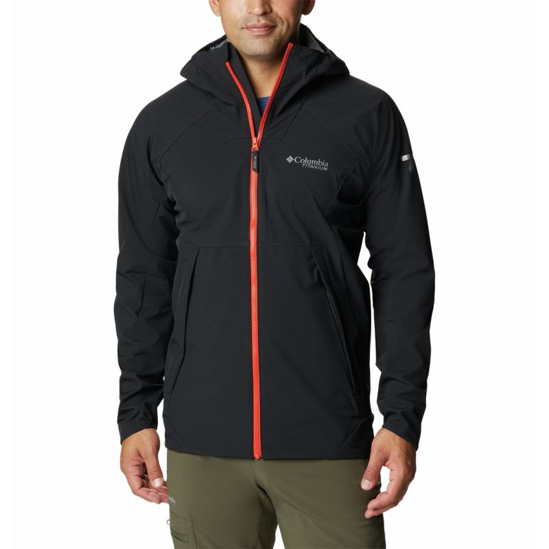Jacka Columbia Platinum Peak Softshell (svart) man