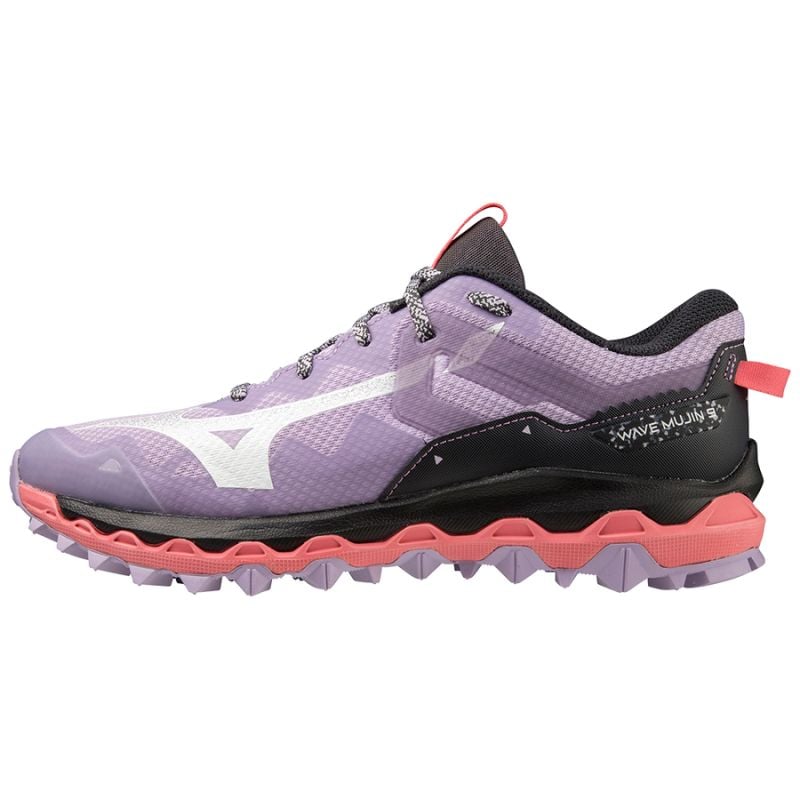 Chaussure de trail MIZUNO Wave Mujin 9 (PastelLilac/White/SunCoral) Femme