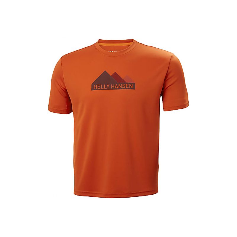 T-shirt Helly Hansen HH Tech Graphic T-shirt (Patrol Orange) man