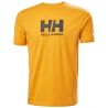 Camiseta Helly Hansen Hh Logo (amarillo) Hombre