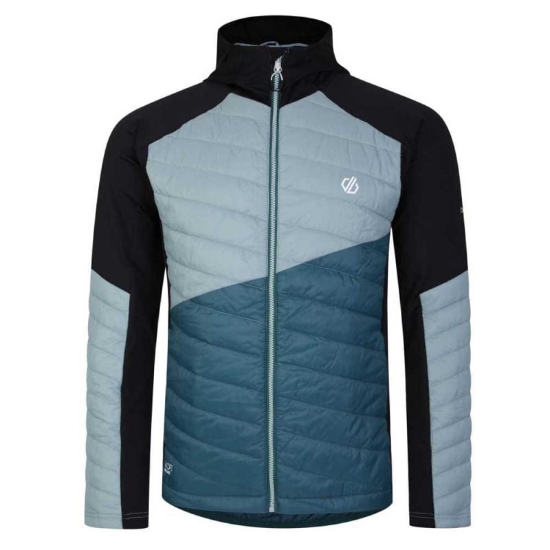 Hybride jas Dare2B Gendarme Wool Hybrid (Slate/Med Green) man