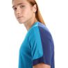 T-shirt Icebreaker Zoneknit Ss Tee (Lava/grape/cb) man