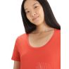 Tech Lite II SS Scoop Tee Plume