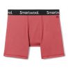 Boxer Smartwool Brief (earth red) homme