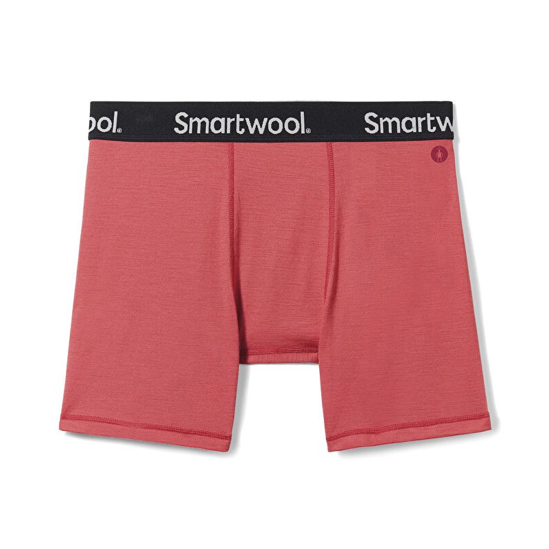 Boxer Smartwool Kort (jordrød) mann