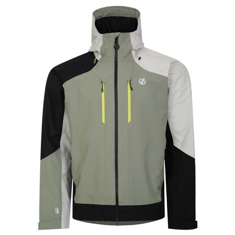 Veste imperméable DARE2B Arising Jacket (Pelican/Oil Green) homme