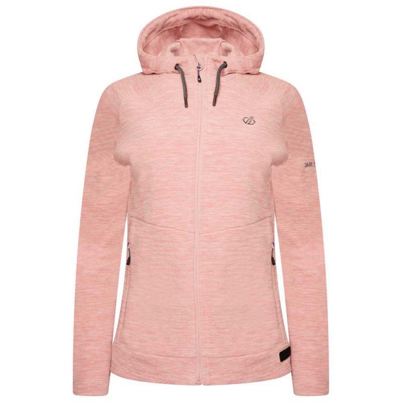 Full Zip Fleece Jacket Dare2B Out &amp Out (Dusky Rose Mrl) Women