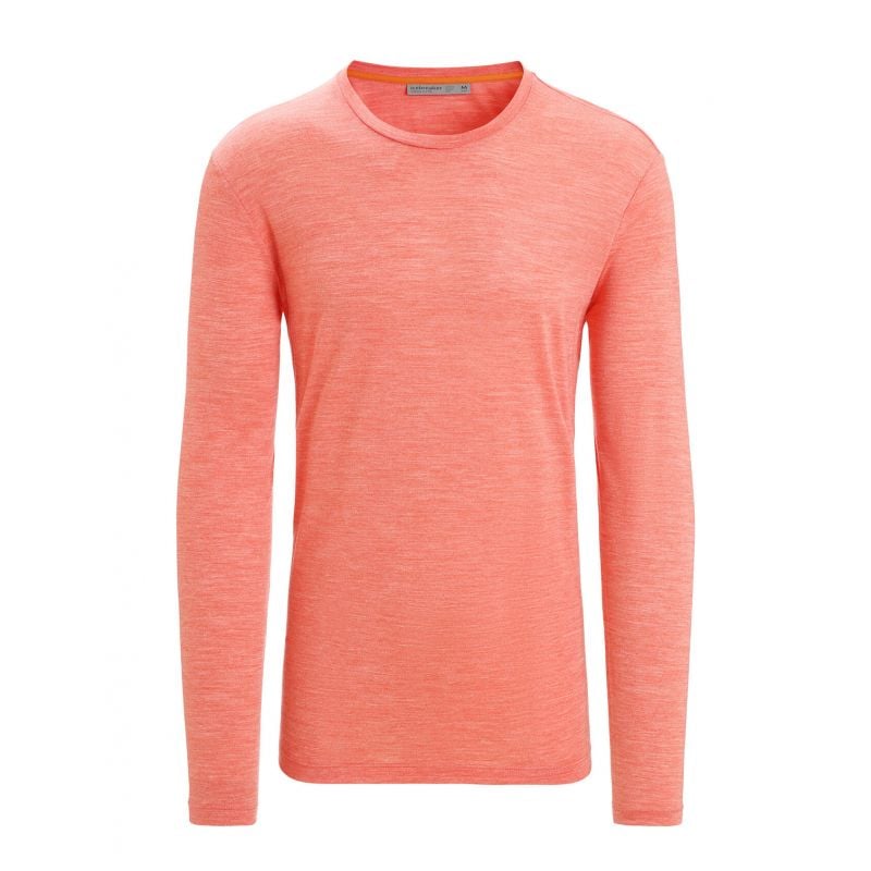 ICEBREAKER Sphere II Tee lange mouw (Vibrant Earth Heather) Heren