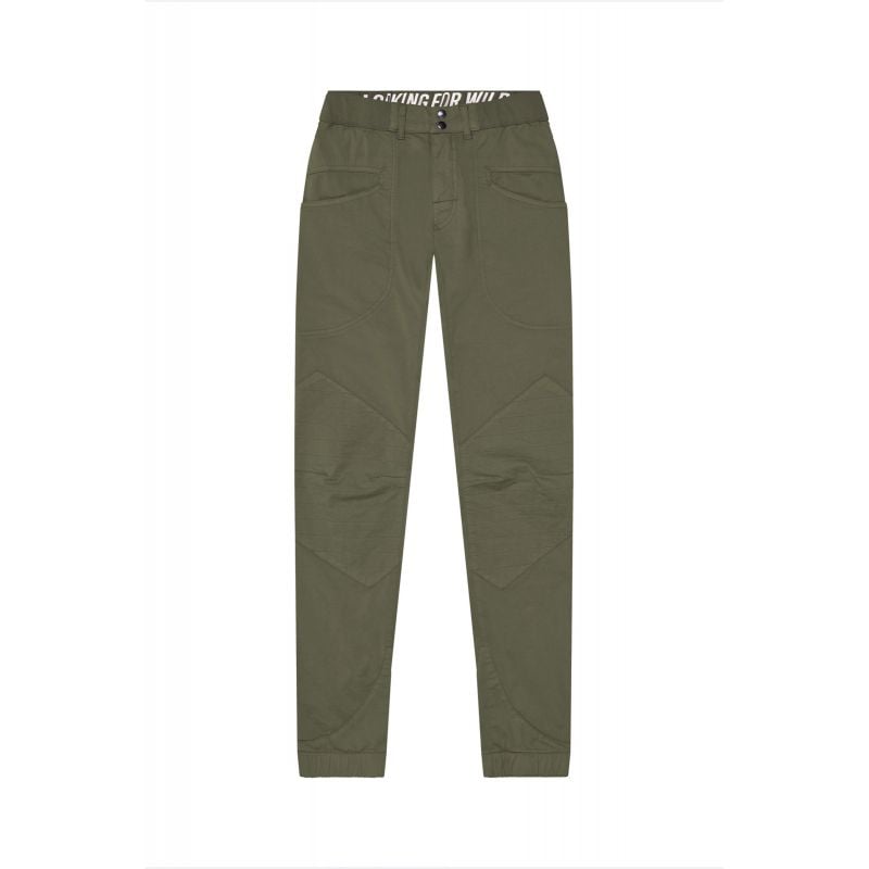 Pantaloni da arrampicata da uomo Looking for wild Fitz Roy (Olive)