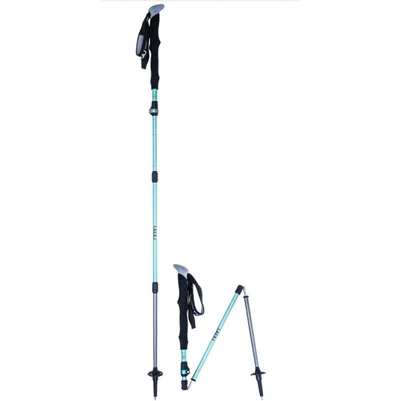 Bâtons de randonnée LACAL QUICK STICK COMPACT ALU (Bleu)