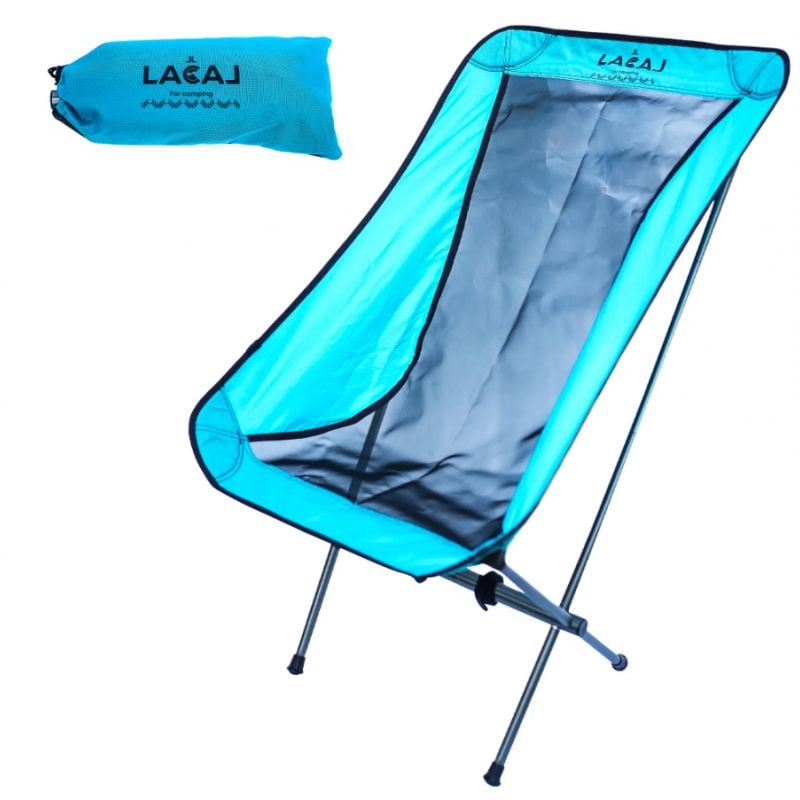 Folding camping chair Lacal BIG CHAIR LIGHT (blue)