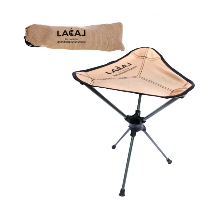 Tabouret de camping pliable LACAL NOMAD STOOL (Jaune)