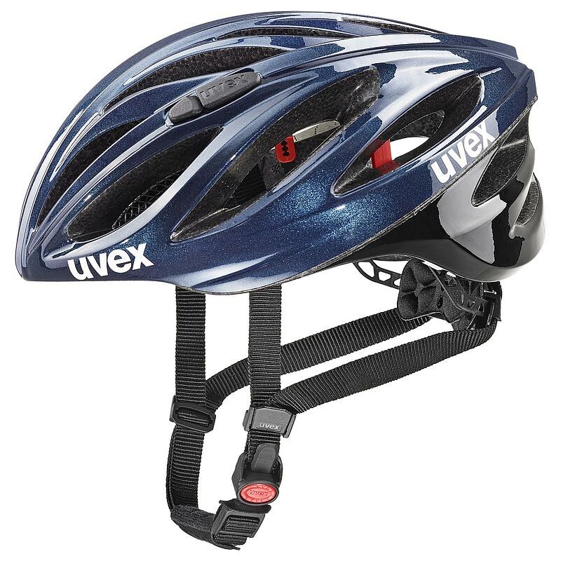 Fahrradhelm Uvex Route Boss Race (Deep space black)
