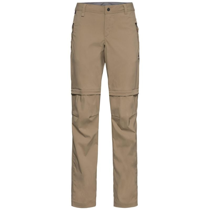 Pantalon de randonnée convertible ODLO Wedgemount (lead gray) Femme