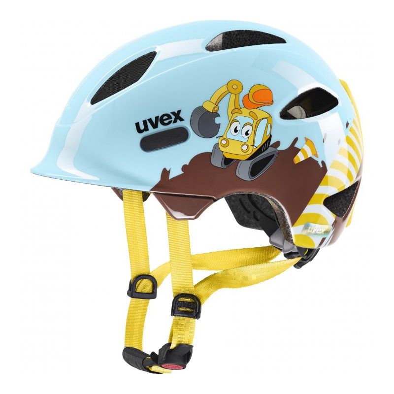 Casco da bicicletta per bambino Uvex JUNIOR OYO CC (Digger Cloud)