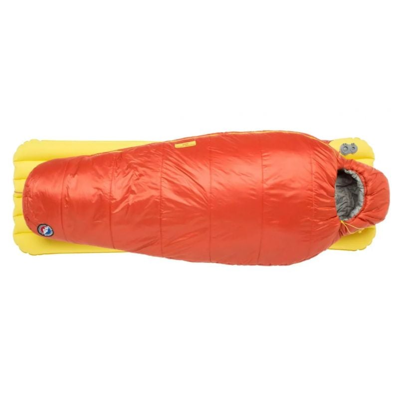 Makuupussi Big agnes Wolverine 20 (FireLine Core Recycled) Oikea (Oranssi) Junior
