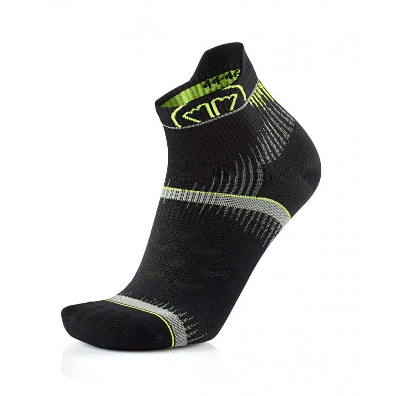 SIDAS Run Ultra Socks (svart/gul)