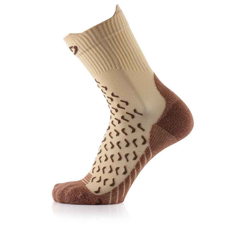 Chaussettes Therm-ic Outdoor Ultracool Crew (beige/marron)