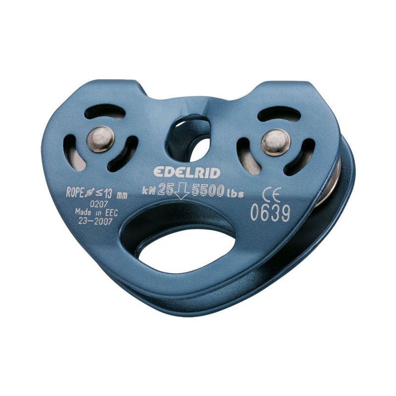Edelrid Rail Doppelseilrolle (titan)
