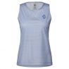 Trail running tanktopp Scott Tank RC Run (måneblå drømmeblå) Kvinne