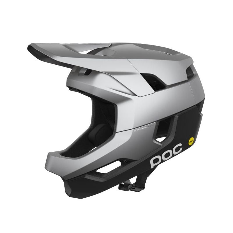 Poc Otocon Race mips MTB-kypärä (Argentite Silver/Uranium Black Matt)