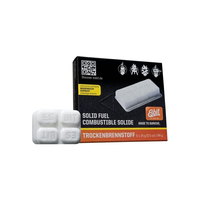 Vaste brandstof Esbit Navullingen 6x14g