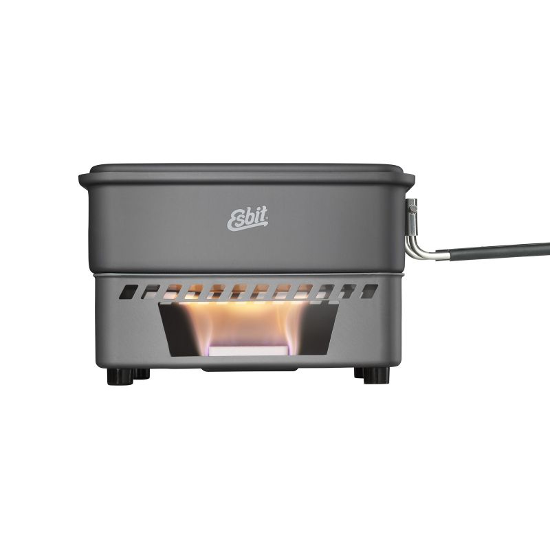 Sveits sett Esbit Kokesett for fast brensel i aluminium