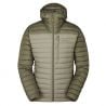 Daunenjacke Rab Microlight Alpine (Light Khaki/Stone) Mann