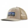 Cap Patagonia P-6 Logo Trucker Hat (Oar Tan con Classic Tan)